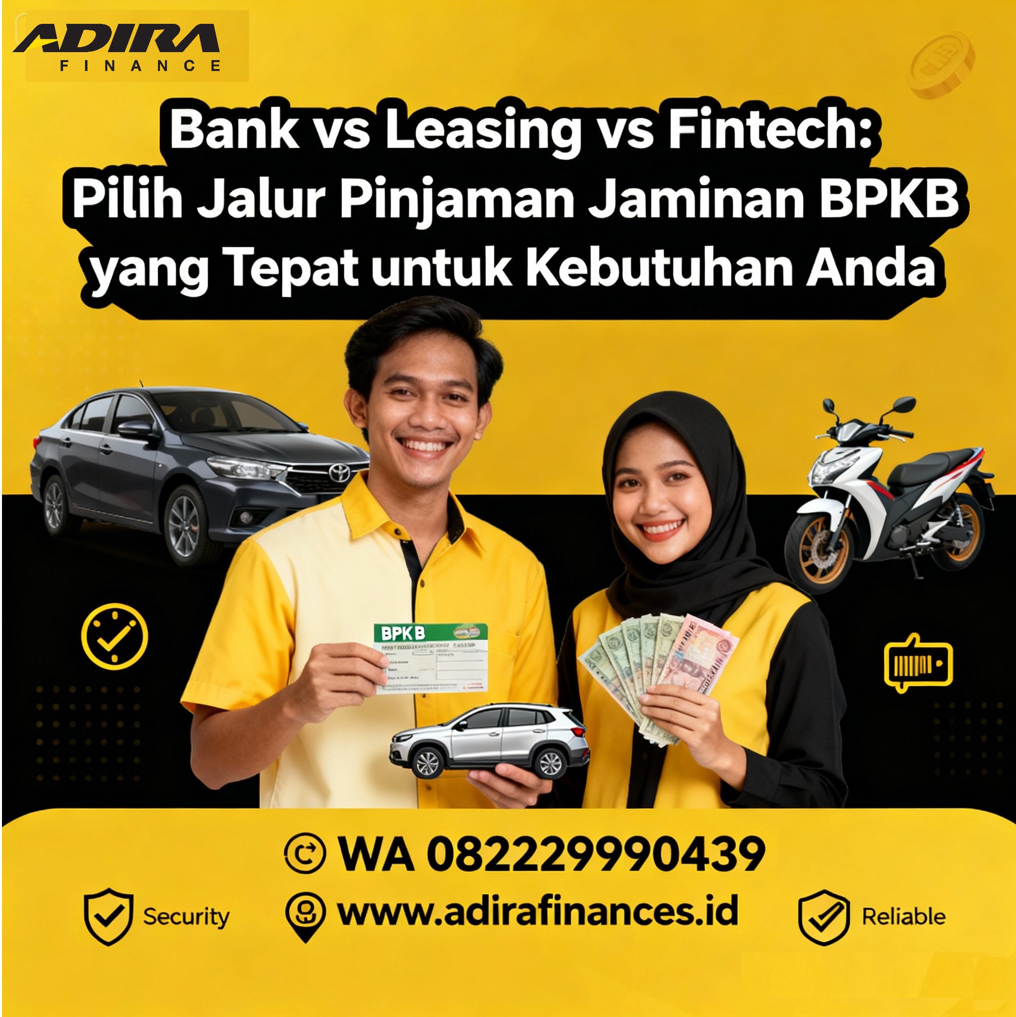 Bank vs Leasing vs Fintech: Pilih Jalur Pinjaman Jaminan BPKB yang ...